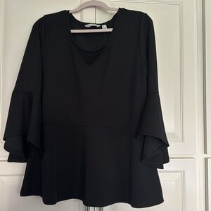 Isaac Mizrahi  Women’s Casual Top with Wing Sleeves